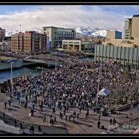 Ten Thousand + People Marched In Reno, NV 1/21/2017